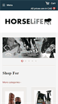 Mobile Screenshot of horselifecanada.com